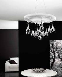 PIOGGIA SP 1045/70S chrom Oprawa Wisząca Lampade Italiane