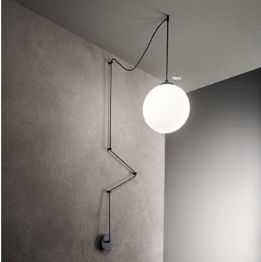 Kinkiet Ideal Lux Boa SP1 Czarny