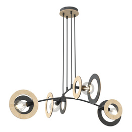 Żyrandol Emibig Skiva 4 Bl (1409/4)