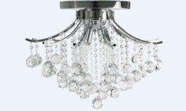 Wenecja 5191/4 8C Elem Plafon Kryształowy chrom