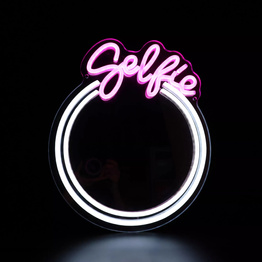 Oprawa Ścienna Zuma Line Neon Lustro 003064-028679