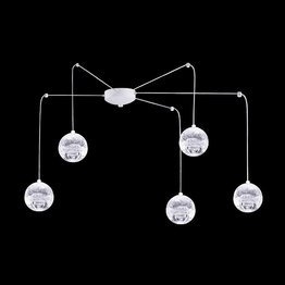 Lampa Zwieszana Ledowa Ramko Nela W-5 66316 Biała