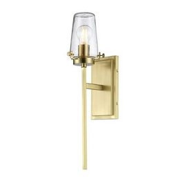Elstead Lighting Alton KL-ALTON1-BATH-BB Mosiądz Kinkiet