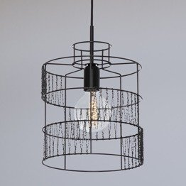 Lana Mini Lampa wisząca Ramko kolor czarny