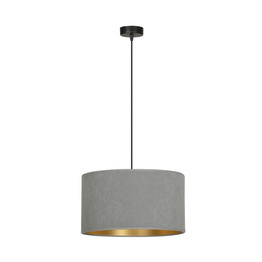 Wisząca lampa HILDE 1 BL GRAY czarny (1050/1) - Emibig