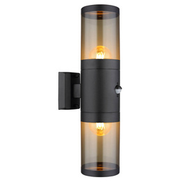 Zewnętrzny kinkiet Globo Lighting Xeloo 32014-2BSS