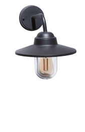 Azzardo Osvald Lampa Ścienna AZ4489 Czarna