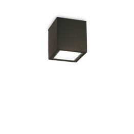 Plafon Zewnętrzny Ideal Lux Techo Pl1 Square D09 Nero 251578