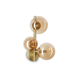 Oprawa Ścienna Ideal Lux Perlage Ap3 Ambra 322742