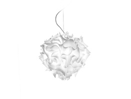 Żyrandol włoski Slamp Veli kolor biały średnica 60 cm