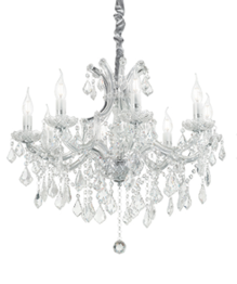 Żyrandol  Ideal Lux NAPOLEON SP8 CROMO