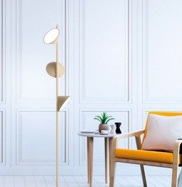 Lampa Podłogowa Orchid AXO Light  piaskowy