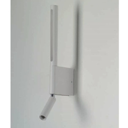 Lampa ścienna Azzardo OLIMPIA WALL 2 WH AZ5966