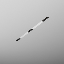 AQForm Rafter points LED section 94 cm biała Oprawa do zabudowy LED 30266-L930-WB-00-13