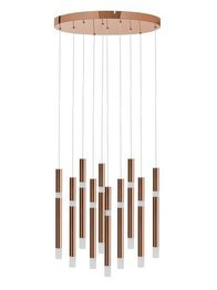 Lampa Wisząca Ledowa Berella Light Luno 10 BL1508 Miedziana