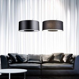 Tubus 67786 Żyrandol Ramko czarny