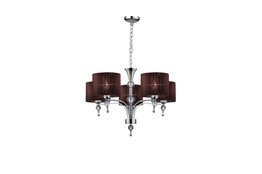 Żyrandol AZZARDO IMPRESS 5 brązowa AZ2901
