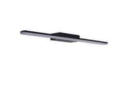 Azzardo Lampa Ścienna  Epsilon 60 3000K BK AZ3347