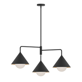 Lampa Wisząca Elstead Lighting ALM-REMYCK3-BK
