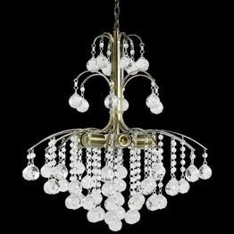 Monte Carlo 6247/6 21QG Elem Oprawa Wisząca Kryształowa mosiądz