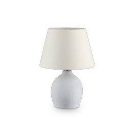 Ideal Lux Boulder TL1 Lampka Stolikowa ze stożkowym abażurem