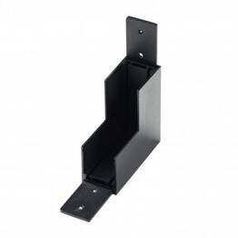 Azzardo GAMMA TRACK MAGNETIC 35mm CORNER90 B BK AZ5566