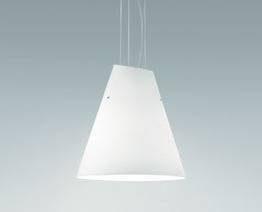 MICENE S biała Oprawa Wisząca Leucos 50 cm nowoczesna