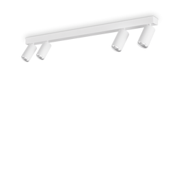Plafon Ideal Lux Profilo Pl4 Bianco 328188