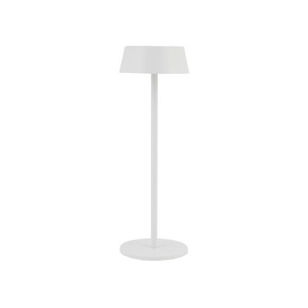 Nowodvorski Lampa stołowa zewnętrzna Amy Biała