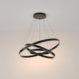 Lampa wisząca Rim czarny (MOD058PL-L100B3K) - Maytoni