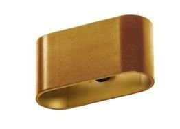 Lampa Ścienna Vega  AZ1746 Azzardo złoty