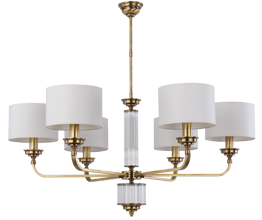 VER-ZW-6(P) Kutek Mood Verde Żyrandol