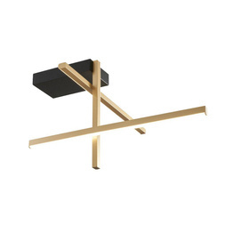 Plafon ZUMA LINE 22008C3-BK/GD Edge