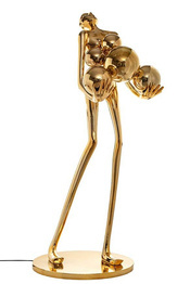 Lampa Stojąca Człowiek Posąg Dann Lux Venus 2 Gold