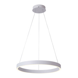 Lampa wisząca Italux Brasco PND-56215-080RPC-WH-3KS4K-TRDIMM Biała