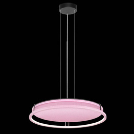 Lampa Nowoczesna akustyczna 40cm Ramko Echo 66493 + 66779