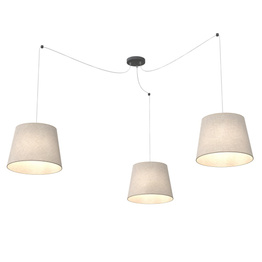 Lampa Wisząca Emibig Ascot 3 Beige (1423/3)
