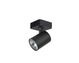 Azzardo Exo 1 Lampa sufitowa regulowana 1 x GU10 35W czarna AZ3193