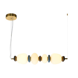 Żyrandol Italux Evans Pnd-94981-4C-Gd