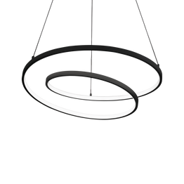 Żyrandol Ideal Lux Oz Sp D80 Dali Nero 3000k 304588