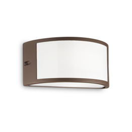 Kinkiet Zewnętrzny Ideal lux REX-1 AP1 Kawowy