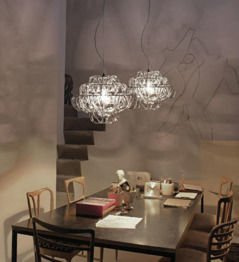 GIOGALI SP 35 Oprawa Wisząca Vistosi transparentna 35 x 30 cm