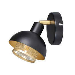 Italux Kinkiet Savio SPL-27357-1-BK-GD