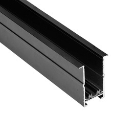 BETA TRACK MAGNETIC EASYFIX BK szyna wpuszczana z montażem na żabki Czarna Azzardo AZ6069 3M