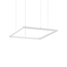 Lampa Wisząca Ideal Lux Oracle Slim Sp D050 Square 3000k On-off Wh 259154