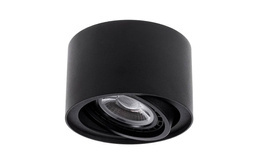 Lampa Sufitowa Natynkowa Czarna Berella Light Eri BK BL5412