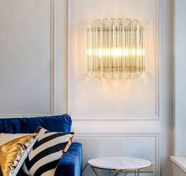 Kinkiet Złoty Berella Light Bonar Wall 2 BL3403