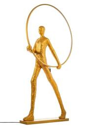 Lampa Stojąca Człowiek Posąg Dann Lux Venus 3 Gold