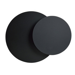 Lampa ścienna CIRCLE 1C BLACK czarny (972/2) - Emibig