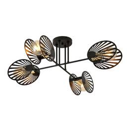 Lampa sufitowa TALIA 4 BLACK czarny (1181/4) - Emibig